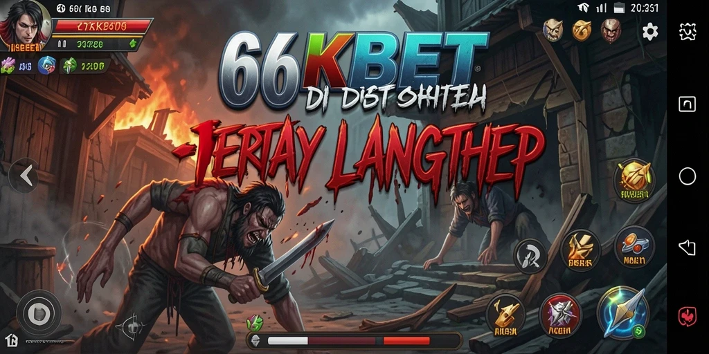 Tangkapan layar 66KBET menampilkan momen menegangkan dalam gameplay horor.
