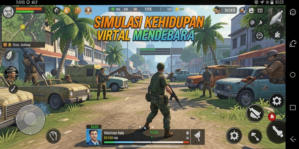 Gameplay seru dan interaktif di dalam 6CF.