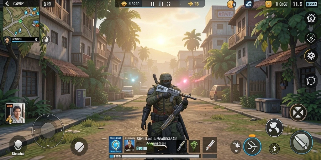 Screenshot utama C8VIP menampilkan gameplay yang mendebarkan dan interaktif.