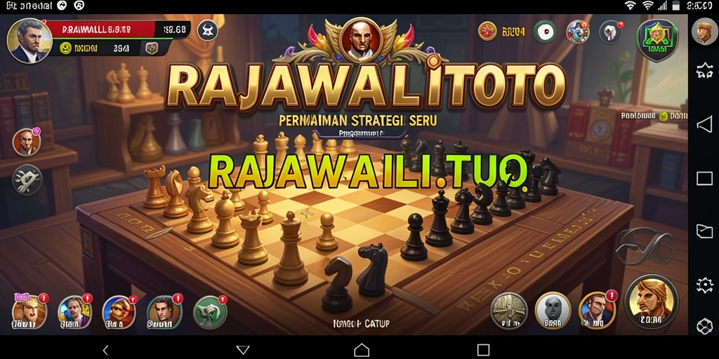 Tampilan gameplay menegangkan di RAJAWALITOTO, penuh strategi dan rencana.