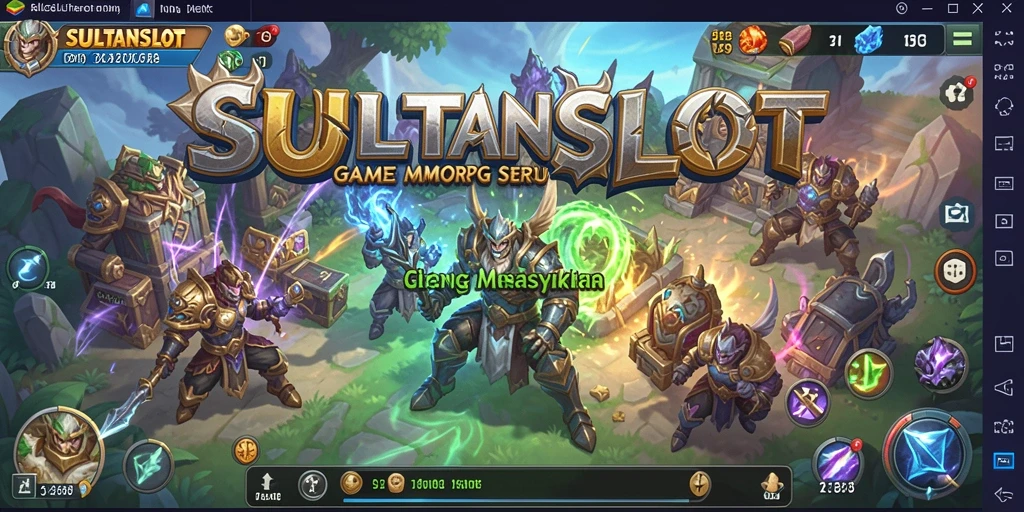 Tampilan gameplay SULTANSLOT dengan grafis menawan dan aksi seru.