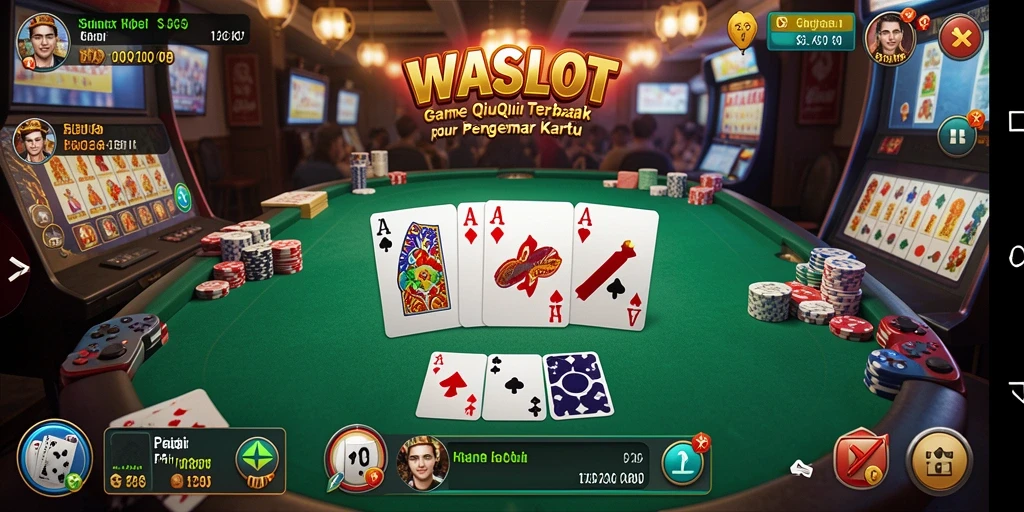 Tampilan gameplay QiuQiu yang menarik dan kompetitif di WASLOT.