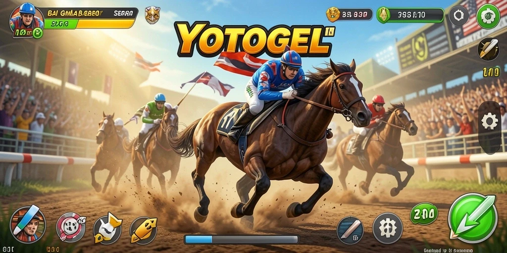 Tampilan gameplay YOTOGEL yang seru dan menantang.